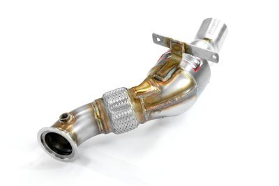 Downpipe pravý + Metalický katalyzátor Supersprint 393221