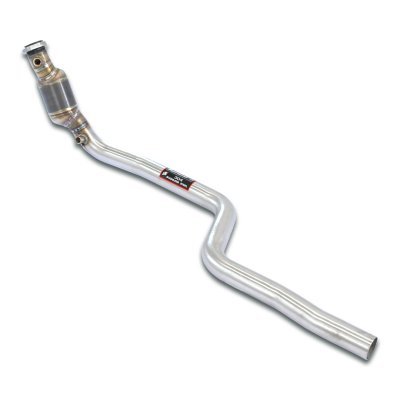 Downpipe pravý + přední trubka + první kovový katalyzátor Supersprint 843802