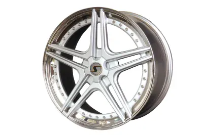 Schmidt FS-Line vysoce lesklá stříbrná 8.5×20" 5×108 ET40