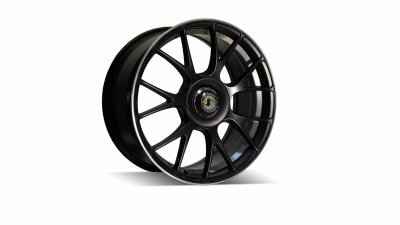 Schmidt Gambit saténová černá / leštěný lem a výřez 8.5×19" 5×108 ET41