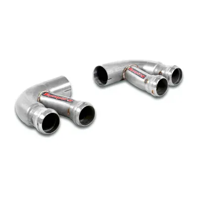 Rear exhaust "Racing" Right - Left + "Y-Pipe" for OEM endpipes Supersprint 245734