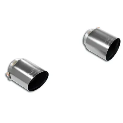 Endpipe kit "Race-Gun Metal Grey" Right O100 - Left O100 Supersprint 919076