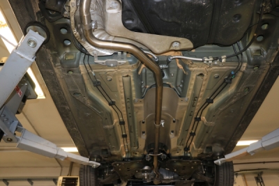 FOX Nerezový výfuk | Přední tlumič - Opel Corsa E, 1.4, 2014-0, OP034000-VER