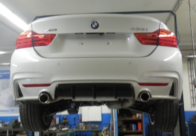 BMW F36 - 420i 428i Ne Facelift Závěrečný kříž tlumiče - 1x80 FOX BM160025-051