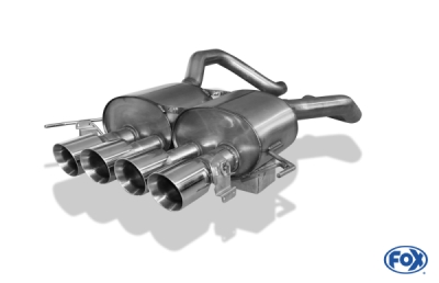 Corvette C7/ Z06 výstupní střed tlumiče - 4x100 typ 12 FOX CE012104-294
