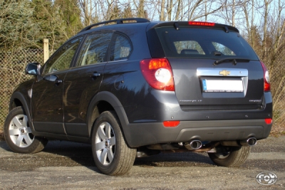 FOX Nerezový výfuk | Zadní tlumič - Chevrolet Captiva , 2.4, 2006-2011, CE030003-367