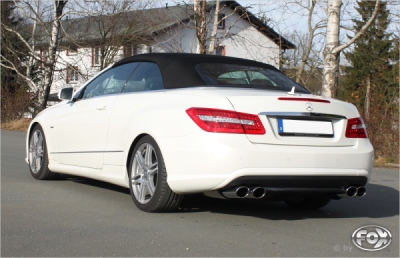 FOX Nerezový výfuk | Zadní tlumič - Mercedes-Benz E-Class (A207), E350 CDI, 2009-0, MB043023-348