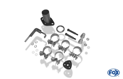 FOX Nerezový výfuk | Zadní tlumič - Toyota Yaris (P9), 1.8 VVT-i , 2006-0, TO161015-151