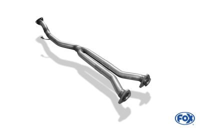Audi 80/90 Typ 89 výměna předního tlumiče výfuku FOX AU011080-VER