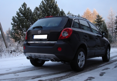 FOX Nerezový výfuk | Zadní tlumič - Opel Antara , 2.0 CDTi, 2006-2015, OP160007-371