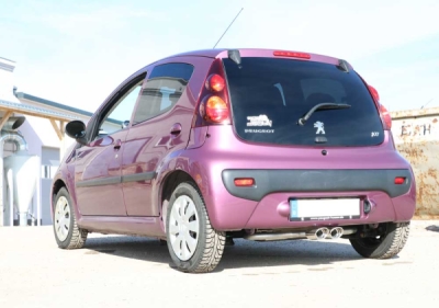 CitroenC1/ Peugeot 107/ Toyota Aygo koncový tlumič výfuku cent FOX TO180015-367