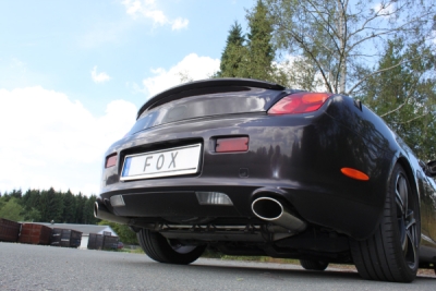 FOX Nerezový výfuk | Zadní tlumič - Lexus SC (Z40), 430, 2001-2010, LE040015-461