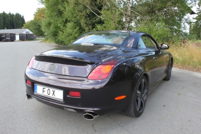 FOX Nerezový výfuk | Zadní tlumič - Lexus SC (Z40), 430, 2001-2010, LE040015-461