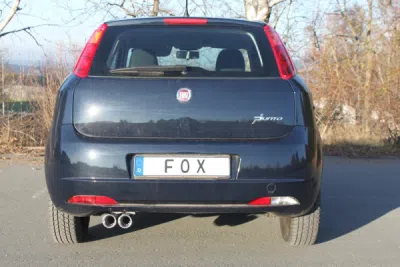 FOX Nerezový výfuk | Zadní tlumič - Fiat Grande Punto (199), 1.4 T-Jet, 2005-2009, FI041011-068