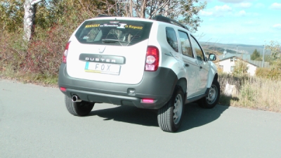 FOX Nerezový výfuk | Zadní tlumič - Dacia Duster, 1.6 16V, 2012-0, DC030031-051