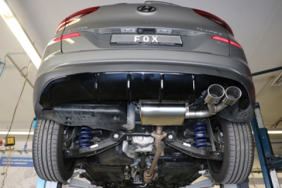 Hyundai Tucson TLE Diesel 4x4 s koncovým tlumičem AdBlue FOX HY151061-348