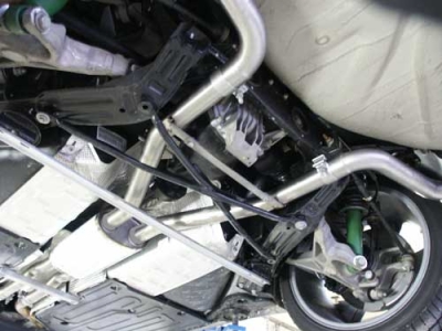 FOX Nerezový výfuk | Přední tlumič - Jaguar XF (X250), 4.2 V8, 2007-2009, JA080000-VSD