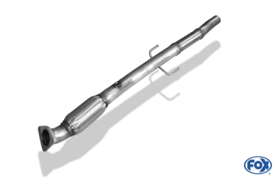 FOX Nerezový výfuk | Downpipe - Opel Corsa E, 1.6 Turbo, 2014-0, OP034020-DP