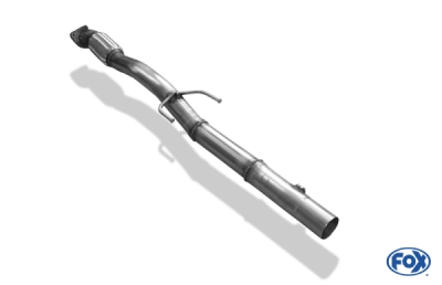 FOX Nerezový výfuk | Downpipe - Opel Corsa E, 1.6 Turbo, 2014-0, OP034020-DP