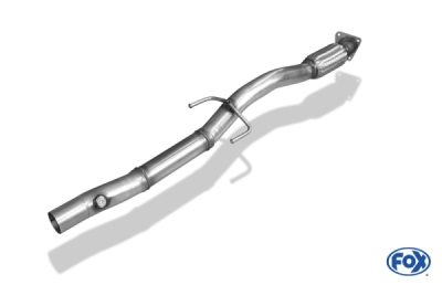 FOX Nerezový výfuk | Downpipe - Opel Corsa E, 1.6 Turbo, 2014-0, OP034020-DP