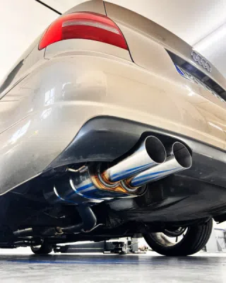 Audi S4 B5 koncový tlumič výfuku - 2x80 typ 10 FOX AU060112-010