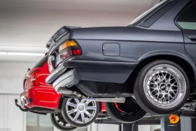 BMW E28 525e mit Katalysator Závěrečný tlumič - 2x63 typ 12 FOX BM030312-044
