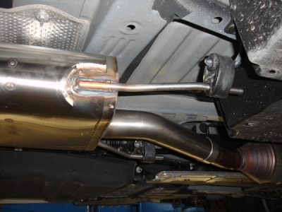 FOX Nerezový výfuk | Středový tlumič - Toyota RAV 4 III, 2.0 VVT-i, 2006-2012, TO112020-MSD