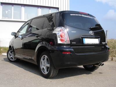 Koncový tlumič výfuku Toyota Corolla Verso - typ 2x106x71 FOX TO013002-346