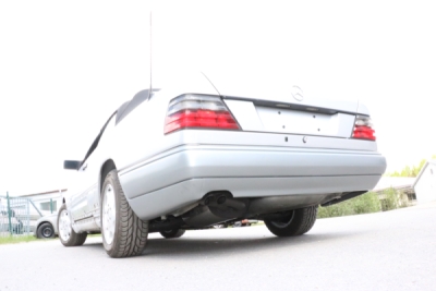 Mercedes E-Klasse W124 Cabrio koncový tlumič Ø70mm - 2x55 ty FOX MB040032-722