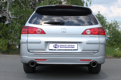 FOX Nerezový výfuk | Zadní tlumič - Honda Accord VII, 2.0i, 2003-2008, HO043013-133