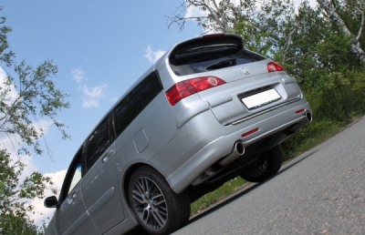 FOX Nerezový výfuk | Zadní tlumič - Honda Accord VII, 2.0i, 2003-2008, HO043013-133