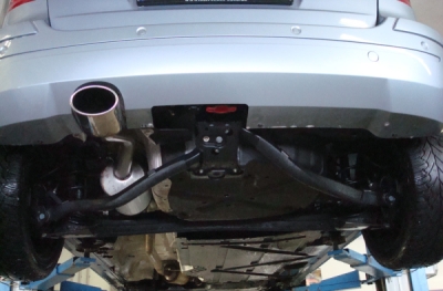FOX Nerezový výfuk | Zadní tlumič - Mercedes-Benz B-Class (W245), B200 CDI, 2005-2012, MB190001-351