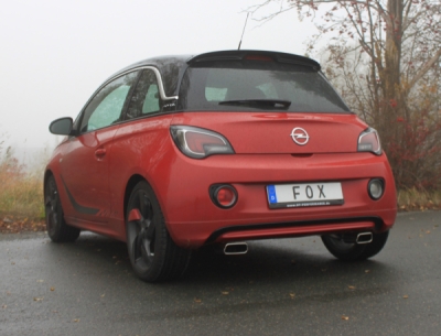 FOX Nerezový výfuk | Zadní tlumič - Opel Adam, 1.4, 2012-0, OP210005-671