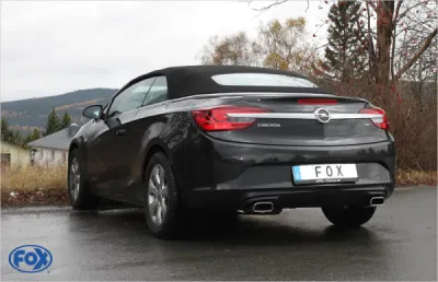 FOX Nerezový výfuk | Zadní tlumič - Opel Cascada , 2.0 CDTi, 2013-0, OP220003-671
