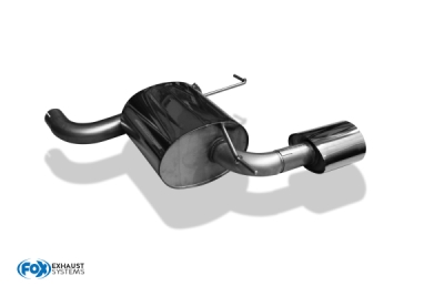 VW Tiguan II Diesel - koncový tlumič výfuku 4motion - 160x90 typ 3 FOX VW201011-467