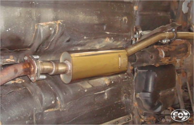 FOX Nerezový výfuk | Přední tlumič - Subaru Impreza (GD, GG), 1.5, 2000-2007, SU040030-VSD