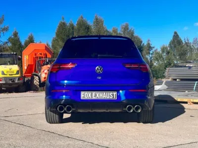 Výfuky VW Golf 8 R pravý/levý - 2x100 typ 25 pravý/levý FOX VW057010-294