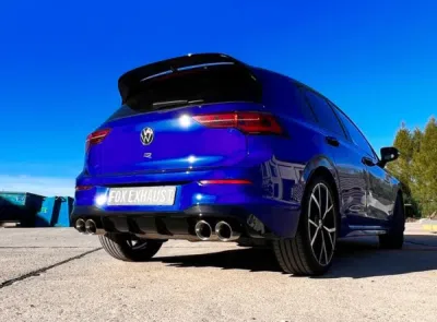 Výfuky VW Golf 8 R pravý/levý - 2x100 typ 25 pravý/levý FOX VW057010-294