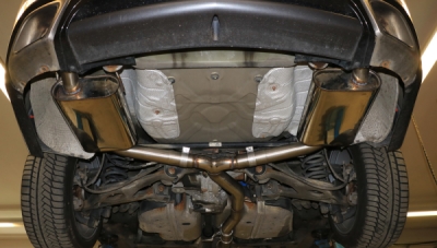 FOX Nerezový výfuk | Zadní tlumič - Opel Insignia, 2.8i V6 T, 2008-0, OP190033-TLP