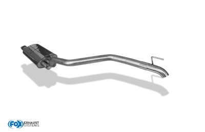 Jeep Commander Typ WH/ XK Závěrečný tlumič - 1x70 typ 28 FOX JE022032-725