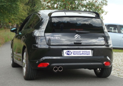 FOX Nerezový výfuk | Zadní tlumič - Citroen C4 I (LC), 2.0 16V, 2004-2011, CI140001-070