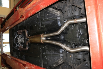 FOX Nerezový výfuk | Přední tlumič - Ford Mustang, 5.0 V8, 2014-0, FO141000-VSD