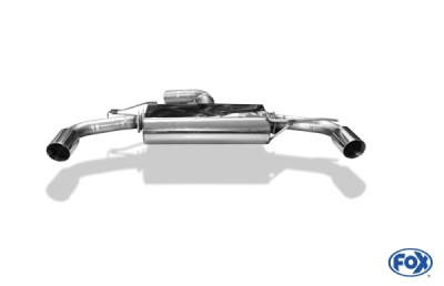 Audi TT FV3 quattro koncový tlumič výfuku pravý/levý - 1x100 Typ 2 FOX AU092005-293