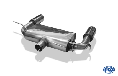Audi TT FV3 quattro koncový tlumič výfuku pravý/levý - 1x100 Typ 2 FOX AU092005-293