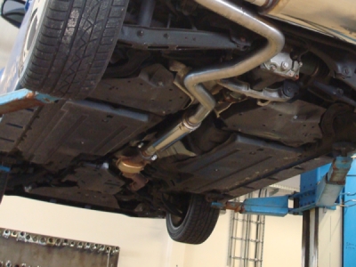 FOX Nerezový výfuk | Zadní tlumič - Subaru Impreza (GR), 2.5 WRX STI, 2011-0, SU042010-VSD