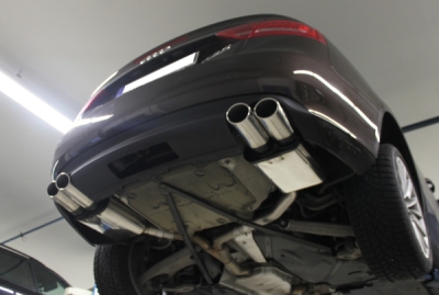 Audi A4/A5 typ B8 + koncový tlumič S-Line pravý/levý dvojitý FOX AU120274-344