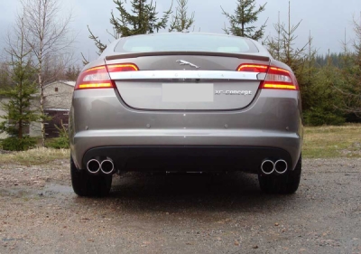 FOX Nerezový výfuk | Zadní tlumič - Jaguar XF (X250), 4.2 V8, 2007-2009, JA080004-132