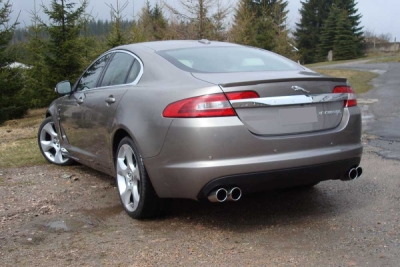 FOX Nerezový výfuk | Zadní tlumič - Jaguar XF (X250), 4.2 V8, 2007-2009, JA080004-132