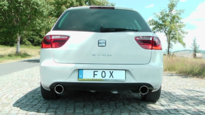 FOX Nerezový výfuk | Zadní tlumič - Seat Exeo (3R), 2.0 TFSi, 2009-2014, SE090033-131