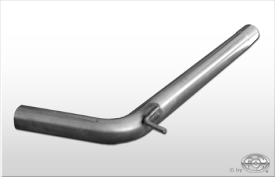 FOX Nerezový výfuk | Přední tlumič - Seat Ibiza (6L), 1.9 TDi, 2002-2009, SE022000-VER